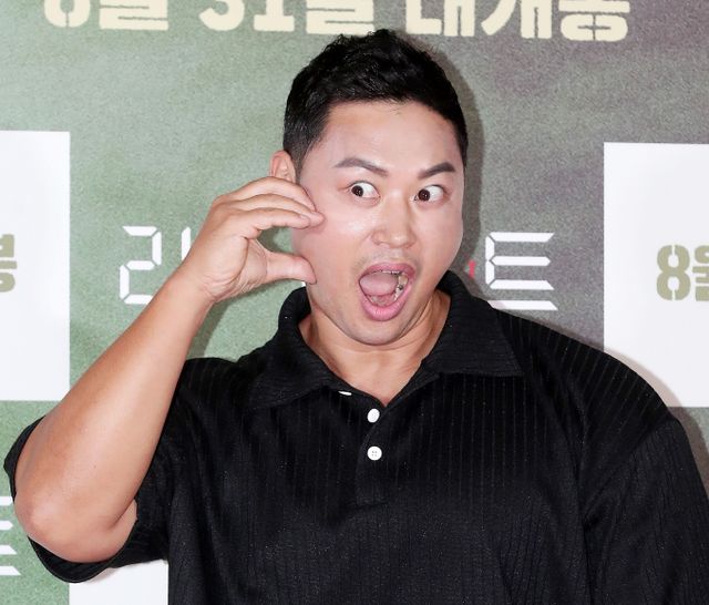 헬스트레이너 양치승이 '흑백요리사'에 출연했으나 통편집 당했다고 고백했다. 사진은 지난 2022년 서울 강남구 삼성동 코엑스 메가박스에서 열린 영화 '리미트' VIP 시사회에 참석한 헬스트레이너 양치승. /사진=머니투데이