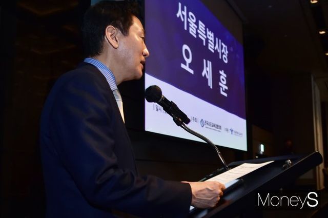 ▲ 인사말 전하는 오세훈 서울시장