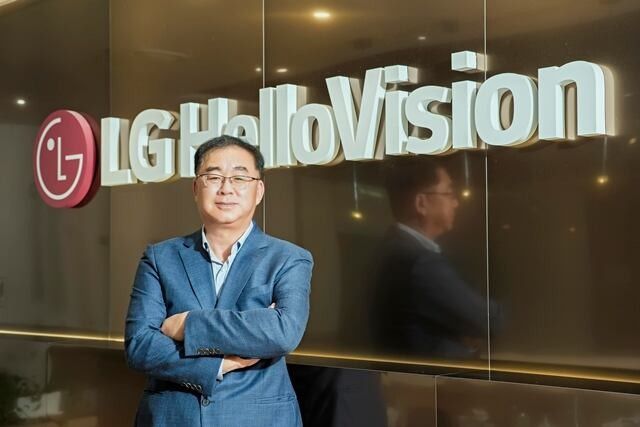 송구영 LG헬로비전 대표가 올해 정기 임원 인사에서 유임됐다. /사진=LG헬로비전