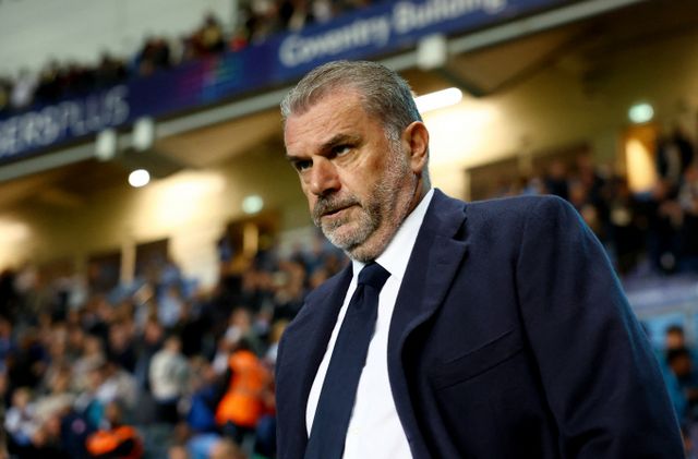 잉글랜드 프리미어리그(EPL) 토트넘 훗스퍼의 엔제 포스테코그루 감독이 손흥민을 향한 인종차별 발언으로 징계를 받은 로드리고 벤탄쿠르를 옹호했다./사진=로이터