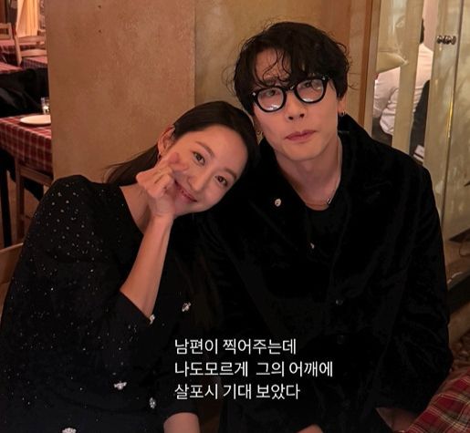 배우 전혜빈(왼쪽)과 가수 박효신. /사진=전혜빈 인스타그램