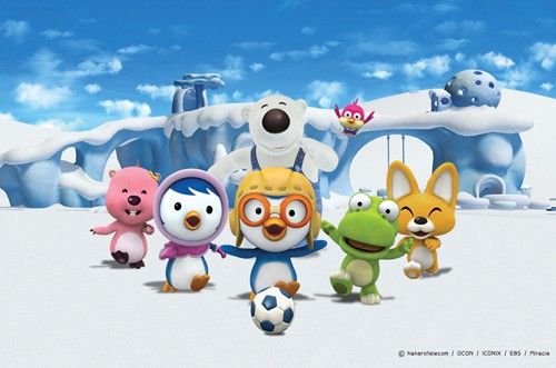 2003년 11월27일 '뽀롱뽀롱 뽀로로' 시즌1이 첫 방송됐다. 사진은 초창기 '뽀로로'. /사진=오콘