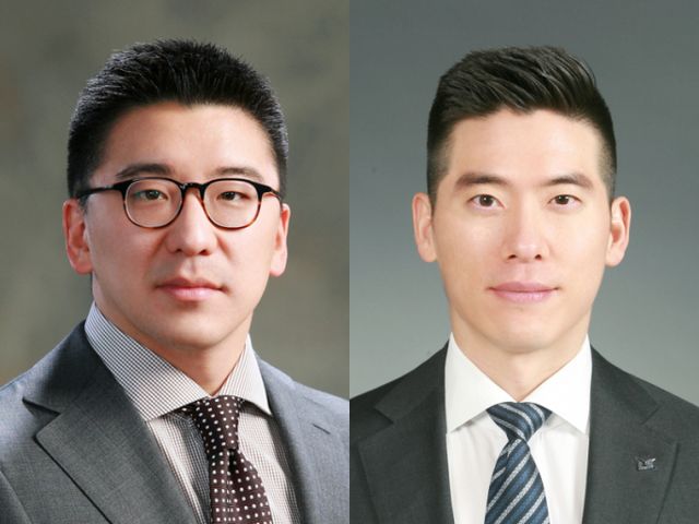 구본혁 예스코홀딩스 대표이사 CEO 부회장·구동휘 LS MnM 대표이사 CEO 부사장. /사진=LS그룹