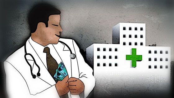 허위진단서를 발급받는 방법으로 수십억 원의 보험금을 챙긴 현직 의사와 보험설계사 등이 검거됐다. /삽화=머니투데이