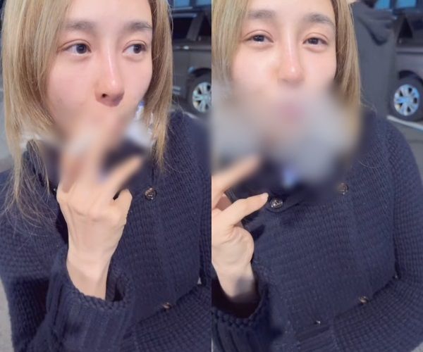 뮤지컬 배우 겸 가수 옥주현이 길거리에서 흡연하는 모습이 포착됐다. /사진=옥주현 인스타그램