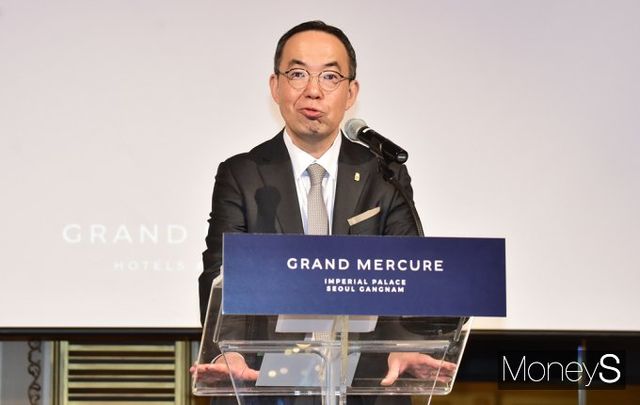 ▲ 축사 전하는 (주)태승이십일 유준재 대표