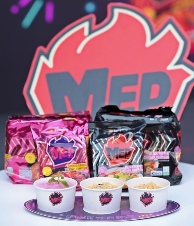 삼양식품이 신규 브랜드 '맵'을 태국에서 처음 선보였다. 사진은 태국 맵 팝업스토어 내부. /사진=삼양식품