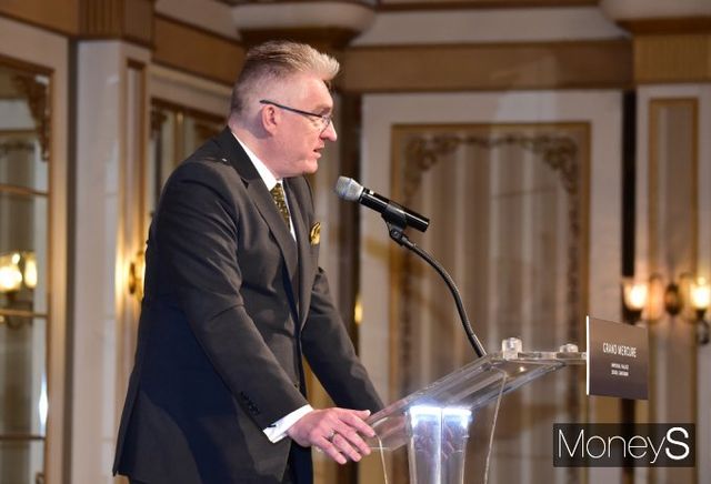 ▲ 환영사 전하는 빈센트 르레이 아코르 앰배서더 코리아 사장