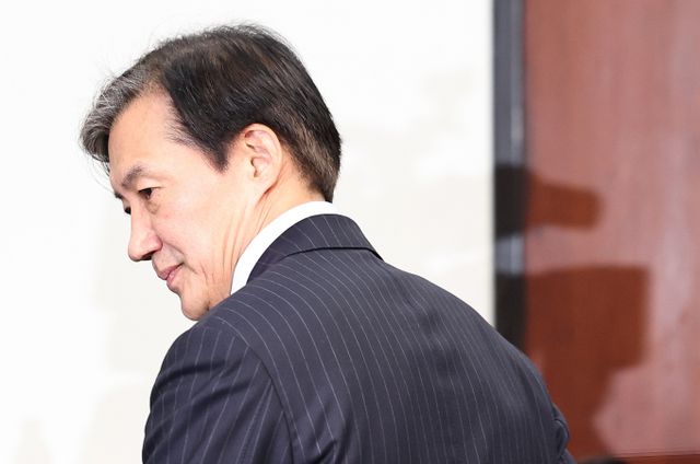 조국 조국혁신당 대표가 대법원 판결로 실형이 확정되고 의원직을 상실하면서 당의 향방에도 귀추가 주목되고 있다. 사진은 지난 12일 여의도 국회에서 대법원 판결 관련 기자회견에 참석한 조국 조국혁신당 대표. /사진=뉴스1