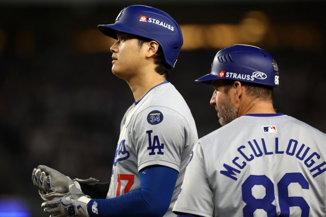 오타니 쇼헤이의 사인공 경매가 1000만원을 넘어섰다. 사진은 올시즌 LA다저스에서 활약한 오타니 쇼헤이의 모습. /사진=로이터