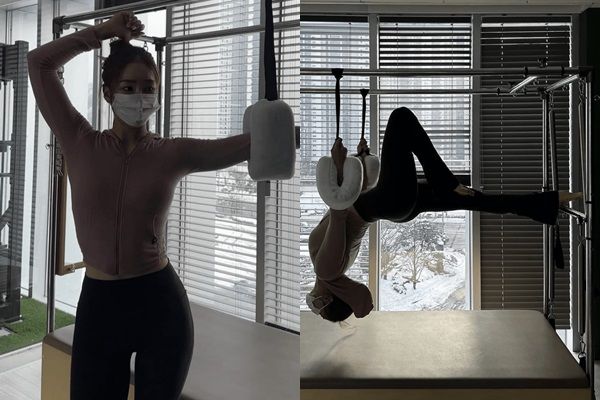 골프선수 유현주가 탄탄한 보디라인을 과시했다. /사진=유현주 인스타그램