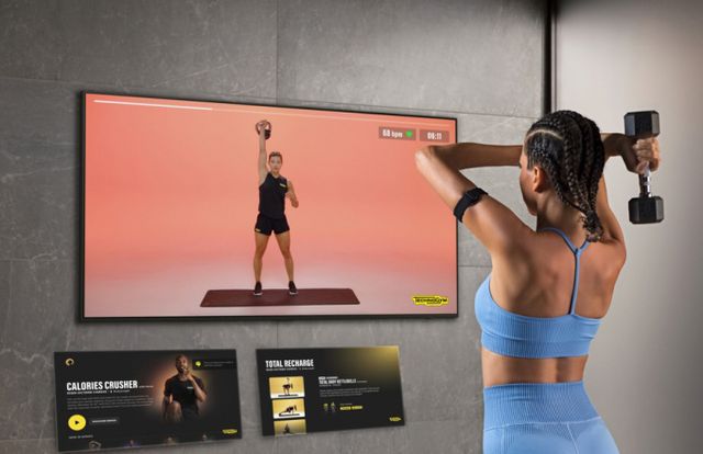 삼성전자가 이탈리아 운동기구 테크노짐과 파트너십을 체결해 삼성TV에 '테크노짐 트레이닝 코치'를 선보인다고 밝혔다. 사진은 기사 내용과 관련 없음 /사진 제공=삼성전자