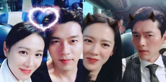 배우 현빈이 결혼 전 아내 손예진을 향한 마음을 티 냈었다는 의혹에 재치 있게 해명했다. /사진=손예진 인스타그램