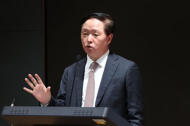 우기홍 대한항공 사장이 부회장 승진이 내정됐다. /사진=뉴스1