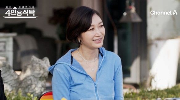 모델 겸 배우 변정수가 배우 김수미를 회상했다. /사진='4인용식탁' 제공