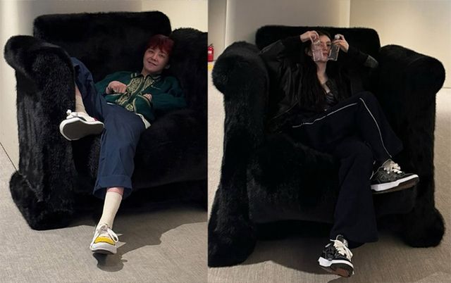 그룹 빅뱅의 지드래곤(36)이 배우 한소희(31)와의 열애설을 즉각 부인했다./사진=지드래곤, 한소희 인스타그램 갈무리