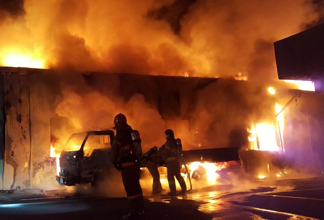 넷플릭스 연천 촬영장에서 화재가 발생했다. /사진=뉴시스DB