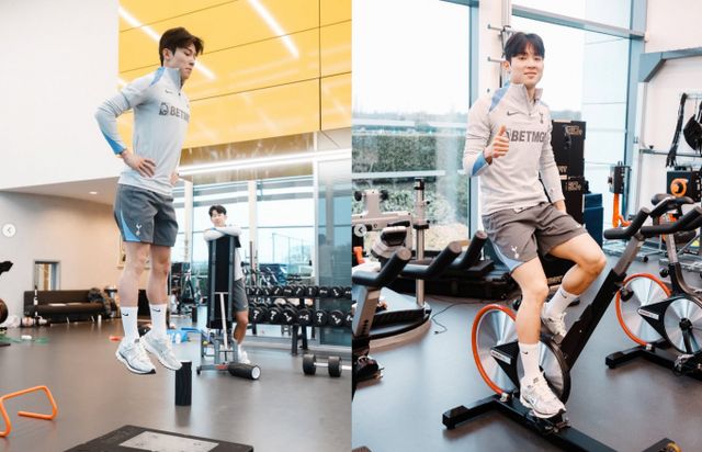 양민혁이 새로운 소속팀 토트넘에서 첫 훈련 일정을 시작했다. /사진=토트넘 구단 공식 인스타그램