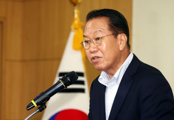 국민의힘 비상대책위원장 후보로 5선 권영세 의원이 거론되고 있다. 사진은 지난 8월 서울 여의도 의원회관 소회의실에서 열린 세미나에서 축사 중인 권 의원의 모습. /사진=뉴시스