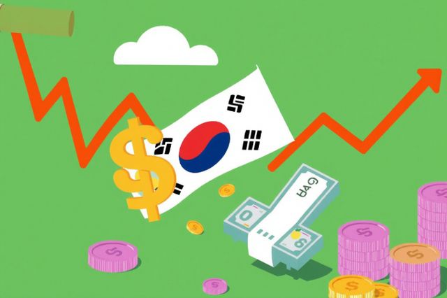 고환율이 지속되자 국내 증시에서 외국인 투자자의 이탈도 계속되고 있다./사진=쳇GPT 이미지