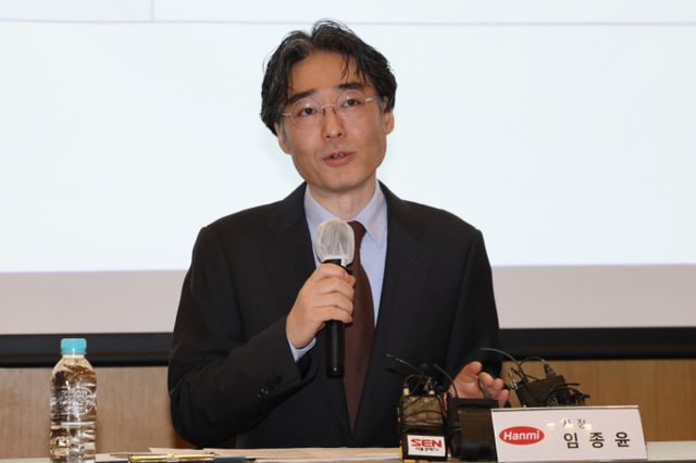 임종윤 한미사이언스 이사가 한미약품그룹 대주주 4자 연합(신동국·송영숙·임주현·라데팡스)과 협력한다. 사진은 임 이사 모습. /사진=뉴시스