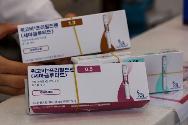 한국에 출시된 비만치료제 위고비 모습. /사진=뉴시스
