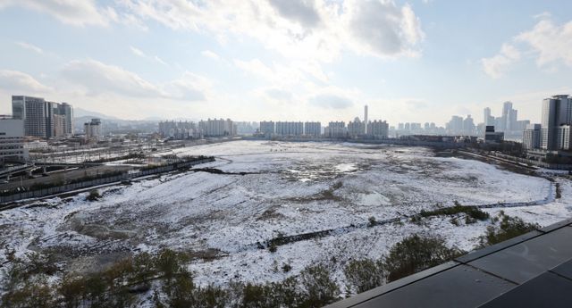 용산국제업무지구 개발 계획에 속도가 붙으며 프로젝트 추진이 본궤도에 올랐다. 사진은 용산국제업무지구 개발부지 전경. /사진=뉴스1