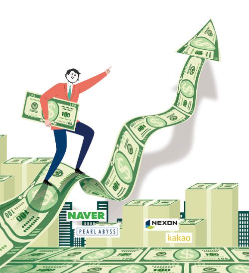 최근 원·달러 환율이 1430원대까지 치솟는 등 '강달러' 현상이 지속되면서 게임업계의 희비가 엇갈리고 있다. 사진은 기사 내용과 무관한 이미지. /그래픽=김은옥 부장