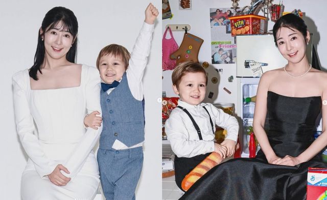 방송인 사유리의 가족사진이 공개됐다. /사진=사유리 인스타그램