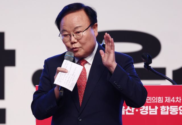 김재원 국민의힘 최고위원은 자신에게는 탄핵소추안건의 투표권이 없다면서 자제를 호소했다. /사진=뉴스1