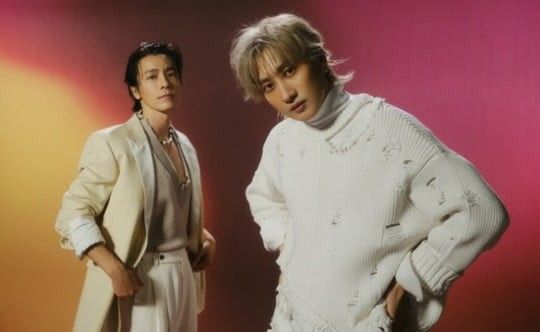 그룹 슈퍼주니어 D&E가 신곡 ‘지지배(GGB)’ 제목 관련 논란에 음악방송을 취소했다. /사진=오드엔터테인먼트