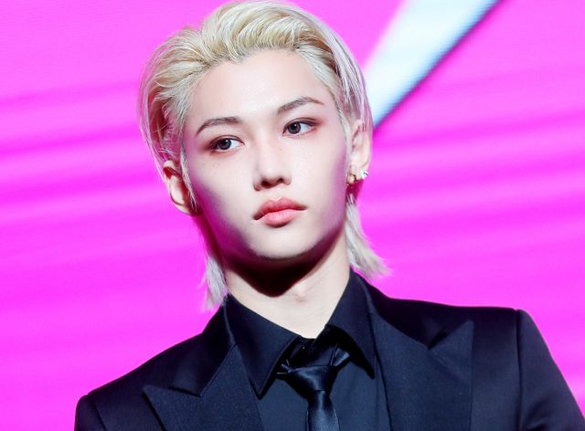 그룹 스트레이 키즈 필릭스가 라이브 방송 중 코카콜라를 소비했다는 이유로 사과했다. 사진은 지난해 11월 서울 영등포구 여의도동 콘래드 서울에서 진행된 새 미니 앨범 '樂-STAR'(락스타) 발매 기념 쇼케이스에 참석한 그룹 스트레이키즈 필릭스. /사진=스타뉴스