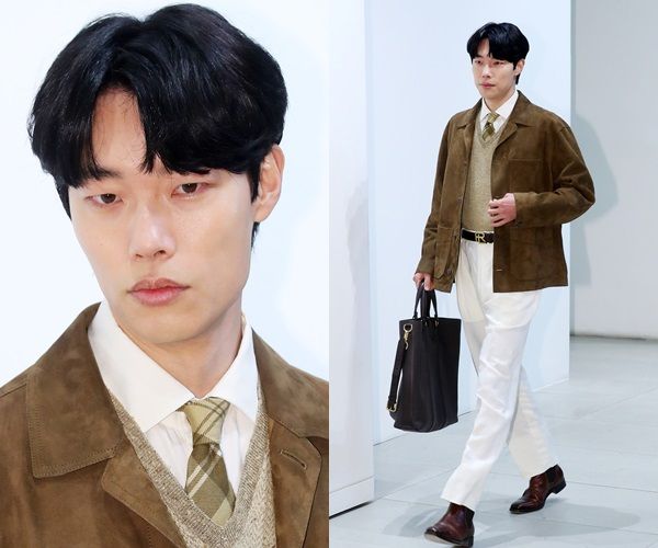 '환승연애' 논란이 일고 있는 류준열을 향한 잡음이 끊이질 않고 있다. 사진은 지난 19일 서울 옥션 강남센터에서 진행된 패션 브랜드 '랄프 로렌 스프링 2024 프레젠테이션' 포토콜 행사에 참석한 류준열. /사진=스타뉴스