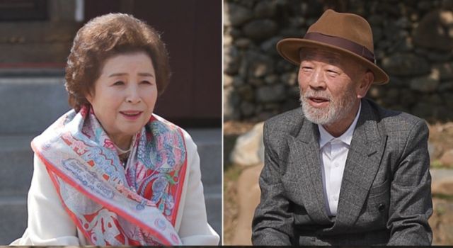 토니의 어머니 이옥진 여사(왼쪽)와 배우 임현식이 SBS 예능 미운 우리 새끼에 출연한 모습. /사진=SBS 미운 우리 새끼