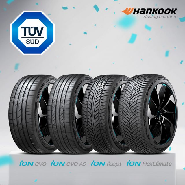 한국타이어, 전기차 전용 타이어 아이온 포스터/이미지제공=한국타이어