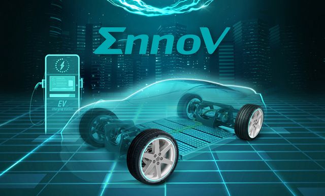 금호타이어 전기차 전용 타이어 이노뷔 포스터 /이미지제공=금호타이어