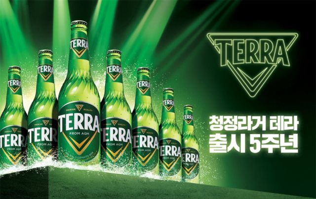 하이트진로의 맥주 브랜드 테라는 국민 브랜드로 자리 잡았다. /사진=하이트진로