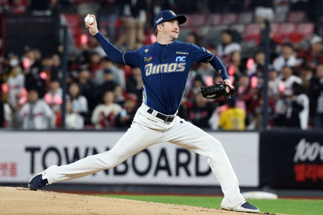 시카고 화이트삭스 에릭 페디가 시즌 첫 승을 기록했다. 사진은 지난해 NC에서 페디의 경기 모습. /사진= 뉴스1