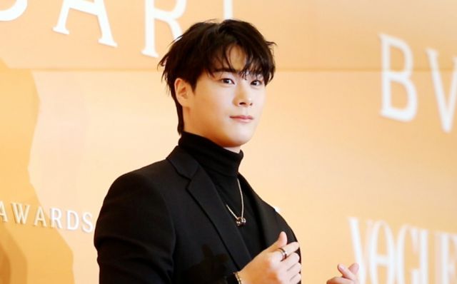 그룹 아스트로 멤버 고(故) 문빈이 세상을 떠난 지 어느새 1년이 지났다. 사진은 지난 2022년 10월 서울 강동구 워커힐 호텔에서 열린 '보그와 함께하는 불가리 오로라 어워즈'에 참석했던 故문빈. /사진=머니투데