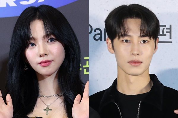 걸그룹 에스파 멤버 카리나(왼쪽)와 배우 이재욱이 공개열애 5주만에 연인에서 동료로 돌아갔다. /사진=뉴스1