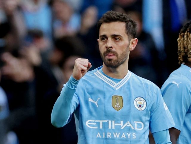 맨체스터 시티가 잉글랜드 FA컵 결승에 진출했다. 사진은 준결승에서 결승골을 넣은 베르나르두 실바. /사진= 로이터