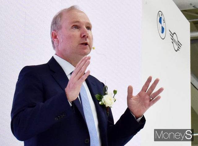 요헨 골러 BMW그룹 부회장이 한국을 찾아 연구개발 관련 비전을 소개했다. /사진=임한별 기자