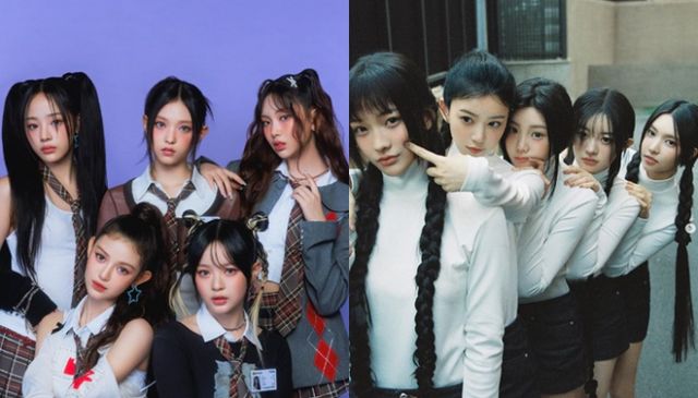 하이브와 하이브 산하 레이블 어도어 간 갈등의 골이 깊어지고 있다. 사진은 걸그룹 뉴진스(왼쪽)와 아일릿. /사진=뉴진스, 아일릿 공식 인스타그램