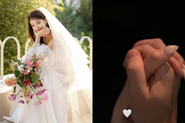 모델 겸 방송인 이채은이 열애를 암시하는 듯한 사진을 게재했다. /사진=이채은 인스타그램