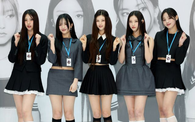 사진은 지난달 22일 오전 인천국제공항 1터미널 밀레니엄홀에서 열린 인천공항세관 홍보대사 위촉식에 참석한 뉴진스. /사진=뉴스1