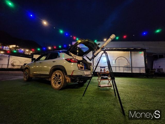 아웃도어 라이프스타일에 잘 어울리는 쉐보레 더 뉴 트레일블레이저. /사진=박찬규 기자