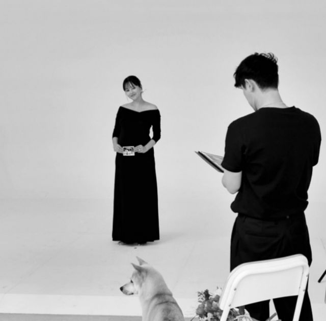 그룹 슈가 출신 방송인 아유미가 만삭 사진을 촬영했다. /사진=아유미 인스타그램