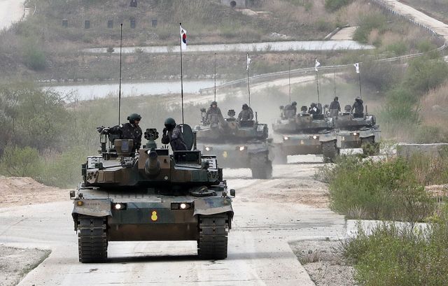 대표 수출품목인 K2 전차 /사진=뉴스1