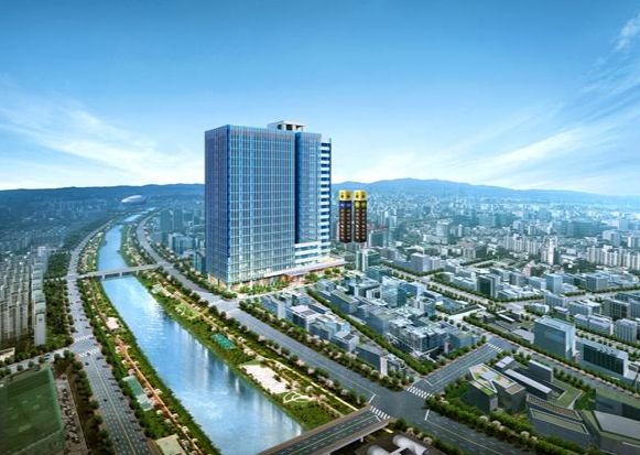 지식산업센터는 여러 기업이 입주하는 집합건물로 도시 내외에 산재한 소규모 공장의 집단화를 위해 도입됐다가 첨단산업 입주를 위한 시설로 변화했다. 앞으로는 상품 성격이 명확한 지식산업센터 위주로 수요가 재편될 것이라는 예측이 나왔다. 가산 한화 비즈메트로 2차 광역도. 위 사진은 기사 내용관 무관함./사진 제공=한화건설