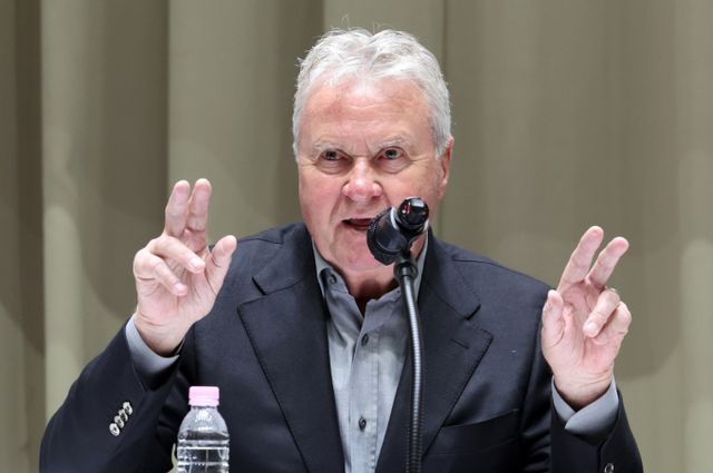 히딩크 감독이 KBS 프로그램 '아침마당'에 출연한다. /사진=뉴시스